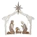 National Tree 72 Inch Crystal Nativity with 250 Clear Mini Lights (DF-250001U)