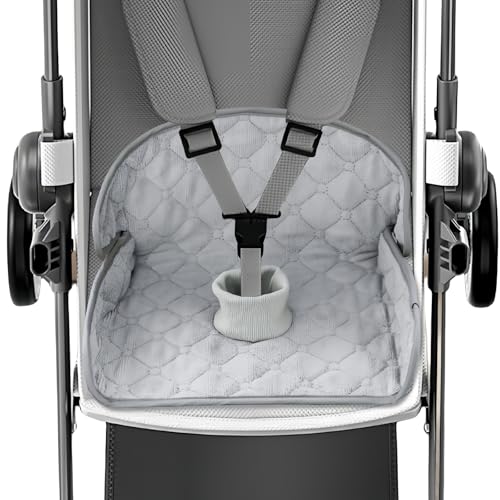 GOEDCH Cojín de protección universal para asiento infantil: protección impermeable para asiento de niño, cojín de asiento de coche, suave y cómodo, protección contra fugas de pañales