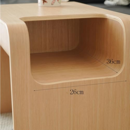 Table basse d'angle de salon pour optimiser le rangement des petits espaces - 8
