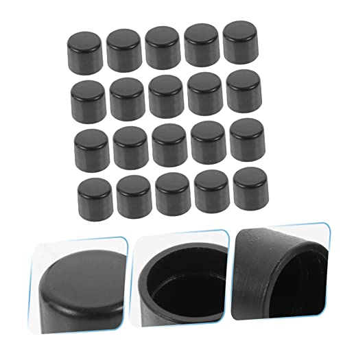 Gafoki 20Pcs Plug Hat Accessories Foosball Safety End Caps Foosball Coffee Table Foosball Table Foosball End Covers Foosball Replacement Caps End Caps For Standard Foosball Tables Plastic #TOP5