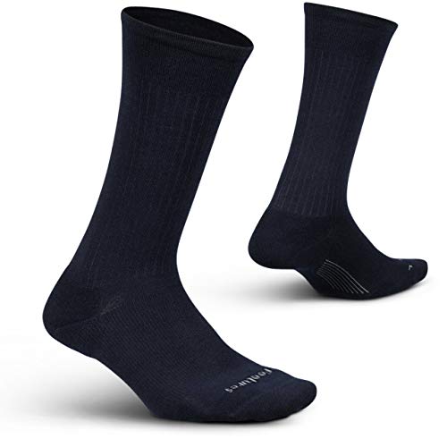 Feetures Everyday Max Cushion Crew Sock for Men - Moisture-Wicking Socks - (1 Pair)