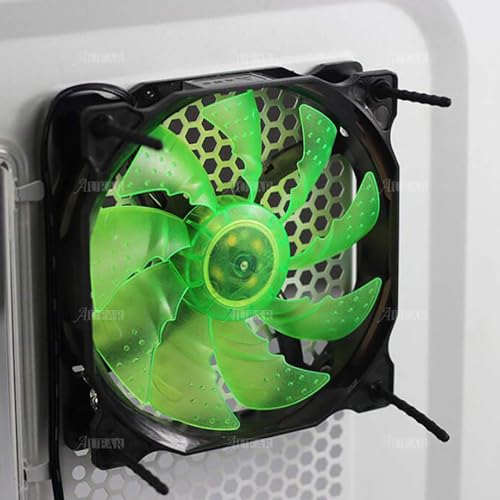 Image of AUEAR, 50 Pack Case Fan Soft Silicone Anti Noise Reducing Vibration Screws Fan Rivet Mounting for Pack Case Fan or CPU Fan