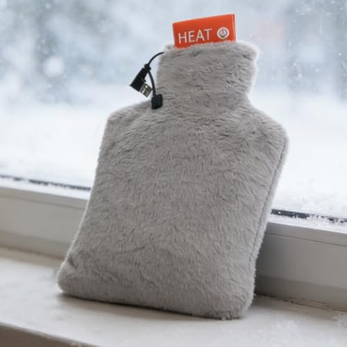 Botella de agua caliente eléctrica portátil USB, tu aliada contra el frío invernal 3