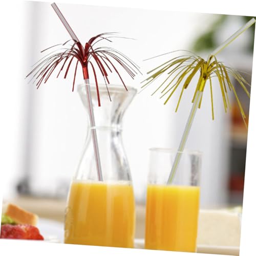 Pitillos plásticos desechables colores surtidos pack de 50 miniatura 7