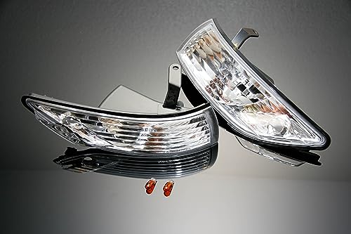 Circuit Sports Clear Front Corner lights set for 89-94 S13