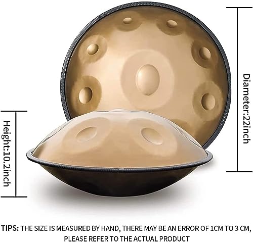 Tambor Handpan de acero profesional 10 notas miniatura 7