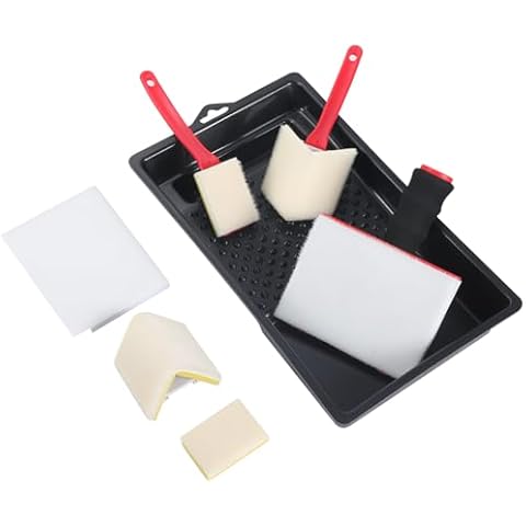 Paint Edger Trimmer with Pad Refills,Corner Walls & Ceilings Painter,Trim and Touch Up Painter with Refill Pad, Edger Applicator for Flat Surfaces Cover