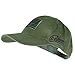 Voodoo Tactical 20-9353 Contractor Baseball Cap w/ Sewn on Flag Patch, Olive Drab