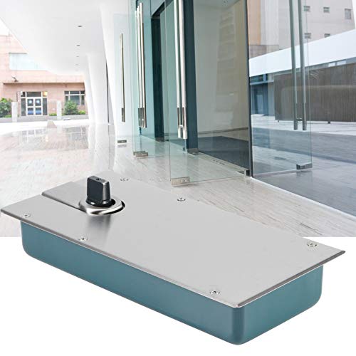 EVTSCAN Floor Spring Door Closer, Glass Door Hinge Closer Steel Floor Spring Universal Hydraulic Buffer Ground Hinge - Image 3