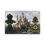 Compuesto por 6 alfombrillas fáciles de limpiar. Lavar a máquina y secar en plano. Se mantiene igual y como nuevo después de cada lavado. Material: 100 % poliéster, no se encoge, no se destiñe