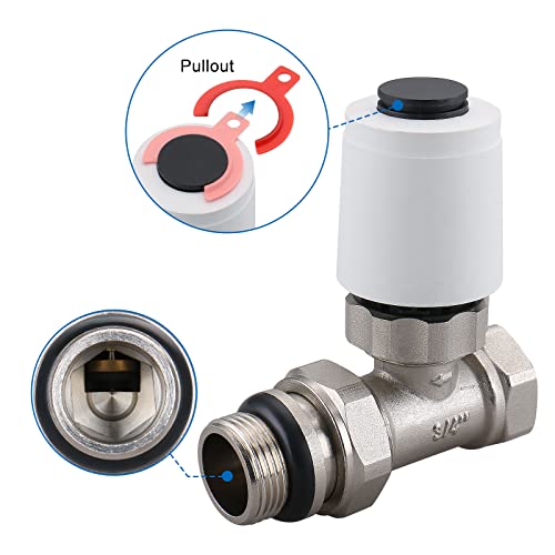 Wengart Thermoelektrischer Stellantrieb WG2212,ACDC24V M30*1,5 Gewinde,Normal Geschlossen Arbeit für Fußbodenheizung