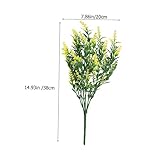 Zoom IMG-2 qumiirity 8pezzi fiori finti in Zoom IMG-2 qumiirity 8pezzi fiori finti in