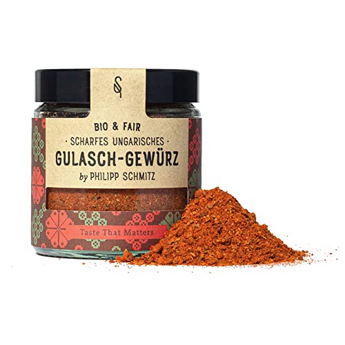 BIO Gulaschgewürz - Premium Fairtrade SoulSpice Gewürzmischung für scharfes ungarisches Gulasch
