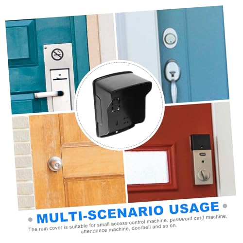 Homoyoyo capa de chuva capa de campainha ninho capa de campainha de porta protetoe solar proteção so
