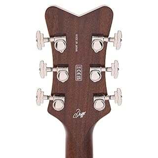 Gretsch G6134TFM-NH Nigel Hendroff Signature Penguin Amber Flame – Guitare Électrique Personnalisée - Les Beatles, Paul McCartney, John Lennon, RIngo Starr, George Harrison Gretsch G6134TFM-NH Nigel Hendroff Signature Penguin Amber Flame - Guitare Électrique Personnalisée – Image 5