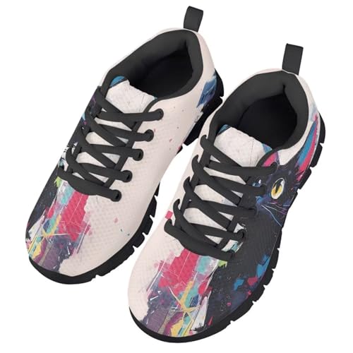 World Map Shoes for Girls Running Sport Sneakers for Kids Boys Slip on Tennis Shoes Lightweight Breathable Lace Up Sneakers3