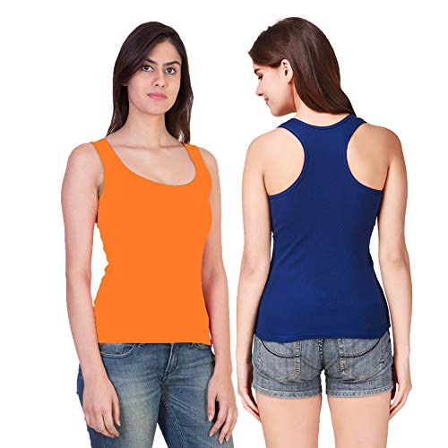 Image of Camisole Tank Top Vest Racerback Sando Camis for Women, Girls (Pack of 2)