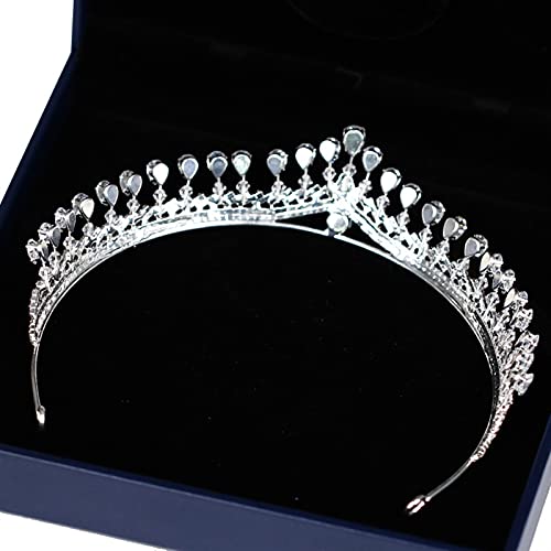Casamento tiara zircon princesa coroa nupcial headpiece strass mulheres vestido jóias de cabelo casa
