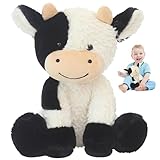 Compagnon en peluche vache : les enfants, les adolescents et les adultes aiment ces petits animaux chauds classiques et à collectionner..Les jouets en peluche de vache peuvent être utilisés comme exquis pour la journée des enfants, les anniversaires, les vacances d'hiver, les baptêmes de bébé, Noël et d'autres occasions..Vache en peluche, un jouet en peluche idéal pour les fils, les filles, les amis, etc.