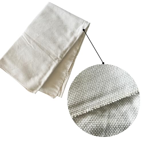 Image of Monks Cloth, 2yd x 1yd, Tufting Cloth Fabric for Needlework, Punch Needle, Fabric for DIY Rug Punch Tufting Gun