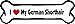 Imagine This Bone Car Magnet, I Love My German Shorthair, 2-Inch by 7-Inch