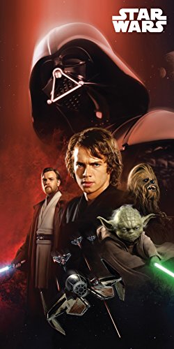 Preisvergleich Produktbild Badetuch Star Wars 75 x 150 cm 100% Baumwolle