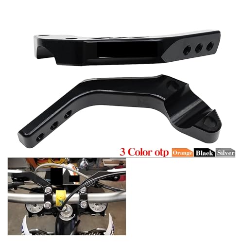Fijación de paramanos 28mm para evitar roturas de manetas de moto 2