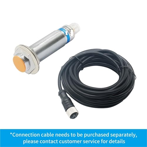 Interruptor de proximidad inductivo M18 con rango de 5-8 mm compatible con conector M12 4
