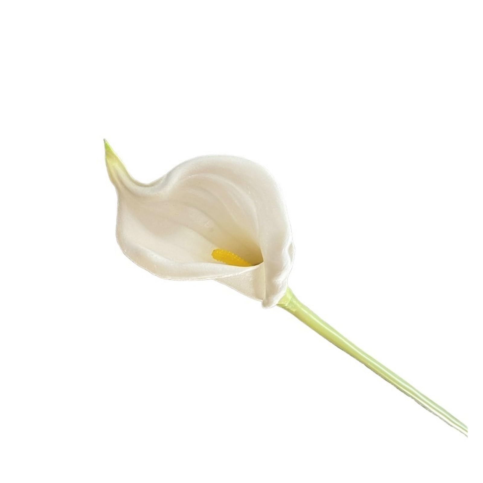 Casetlong 5Pcs Artificial Flowers Home Decorations Fake Bouquet Wedding Party Table Floral Ornaments(Milk white)