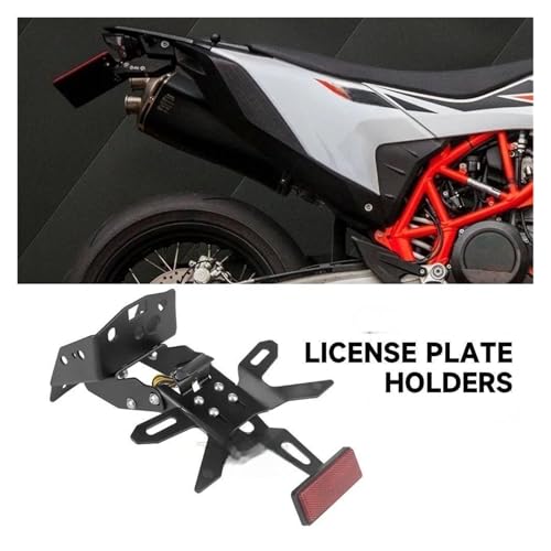 Support de plaque moto rigide éliminateur de garde-boue SMCR690