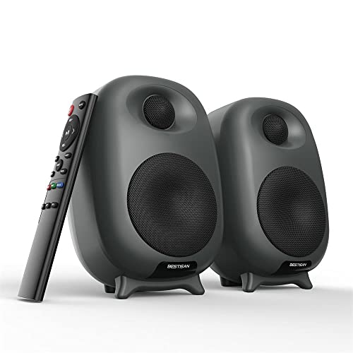 ブックシェルフスピーカー SR01 Bluetooth対応スピーカー ペア 音楽 Amazon.co.jp: BESTISAN ゲーミングスピーカー 2台1組 60W