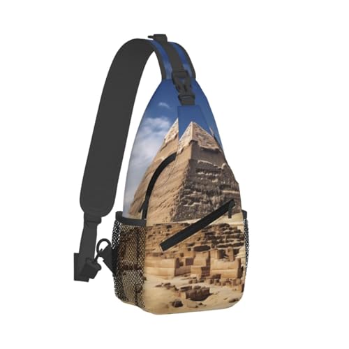 Bolso Cruzado para Hombre Mochila Diagonal Pyramids miniatura 2