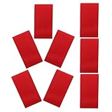 BESPORTBLE Elastische Verstellbare Fußball Kapitänsbinden für Rutschfeste Sportarmbänder in Rot Teamleiter Armbänder für Jugendsport