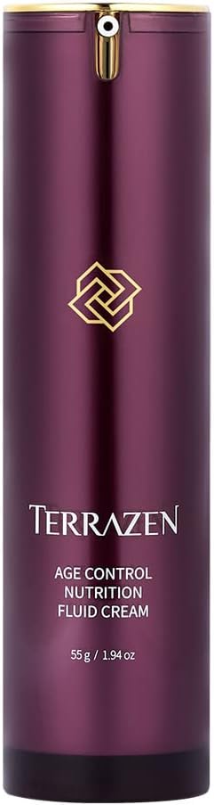 Age Control Nutrition Fluid Cream, 1.9 Fl.Oz.(55g), Age Control Soft Fluid Cream, Restores Inner Density, Creates Smooth Texture, Beautiful Radiance