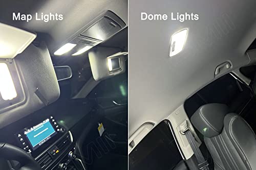 Kit interior luces LED 11 piezas para Chevrolet Cruze miniatura 5