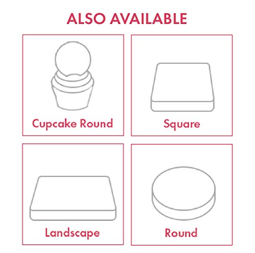 Cakeshop 7 x 10" (181 x 257mm) Portrait Rectangle Happy Birthday Celebration Photo Upload Custom Personalised Edible Photo Cake Toppers Decorations - Precut Premium Icing Paper