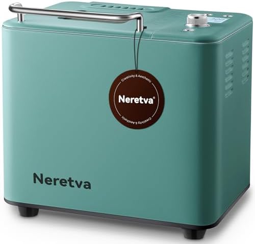 Neretva Bread Maker, 20-IN-1 2LB Bread Machine Dual Heater Bread ...