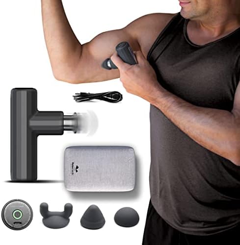 Massageador Elétrico Pistola Mini Deep Therapy - Relaxmedic Cor:C...