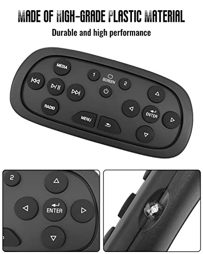 Télécommande de divertissement DVD pour remplacer votre boîtier perdu 23432161