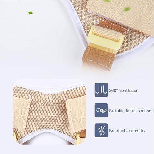 Faja para Hernia con 4 Almohadillas de Silicona, Soporte para Hernia Inguinal miniatura 4