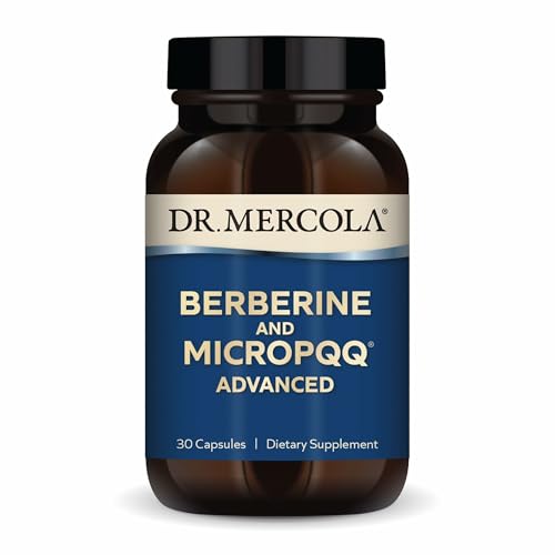 Dr. Mercola, Berberine and MicroPQQ Advanced, 30 Capsules MCL-018...