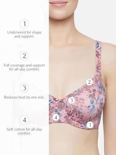 Image of Triumph International Women's Polyamide Wired Casual Minimiser Minimizer Bra (151I201 Green