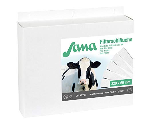 Filtres à lait cousus Kerbl Sana pour éviter les déchirures durant la traite