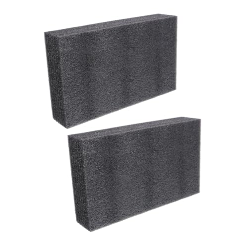 FUNOMOCYA Epe Foam Sheets for Packing Storage 2 Pack Black Foam Inserts 25x15x5cm Sturdy Card Dividers for Toolbox