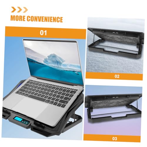 Base refrigerante ajustable para laptop 15.6 pulgadas miniatura 4