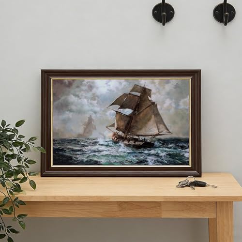 Tableau cadre Night Suspect Montague Dawson pour habiller un mur vide - 7