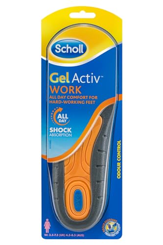 Scholl Einlegesohlen Gel Activ Work (Gr.38 - 42), 1 Paar