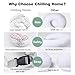 Chilling Home Nursing Pillow Adjustable,Baby Pillow for Breast Feeding Bottle Feeding, Large Size More Support for Mom and Baby, Breastfeeding Essentials for Newborn,Removable Cover