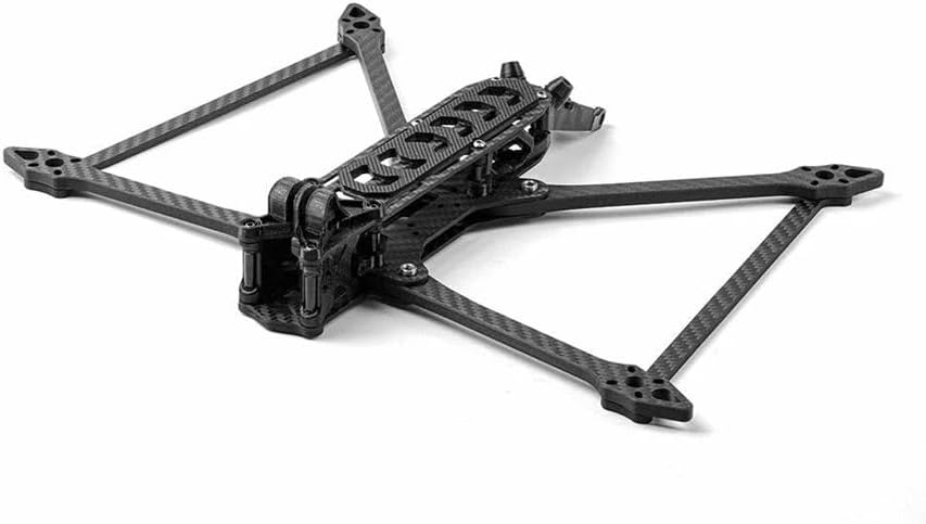 Rekon7 7-inch 324mm Wheelbase Reinforced 6mm Arm Carbon Frame For O3 Propulsion System Alignment