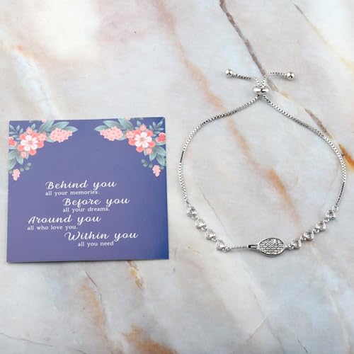 FEELMEM Tennis Girl Jewelry Tennis Racket Charm Slider Bracelet Tennis Coach Appreciation Gift Tennis Sports Jewelry4